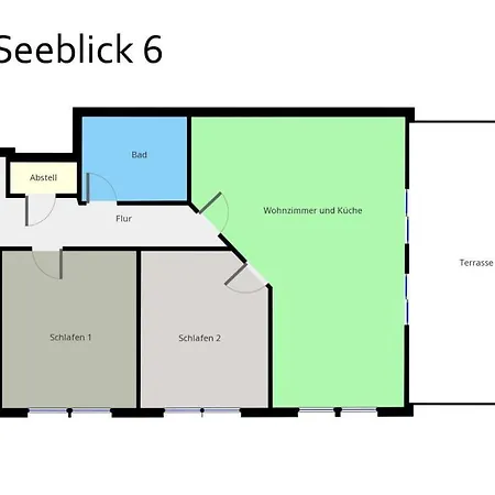 Seeblick 6 - Traumferien Am Hafen Appartamento